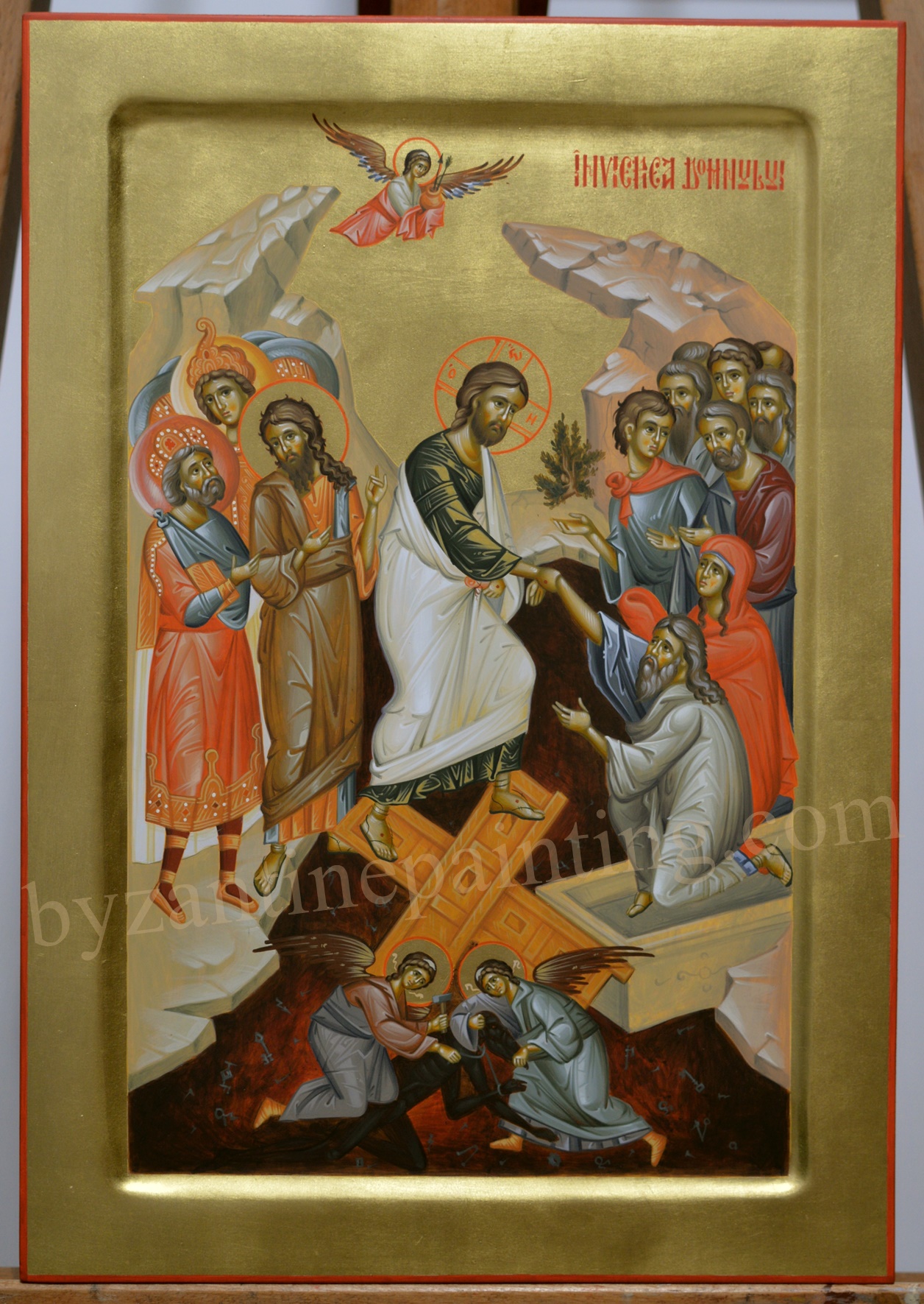 Anastasis- Byzantine Icon Painting – Byzantine Icons